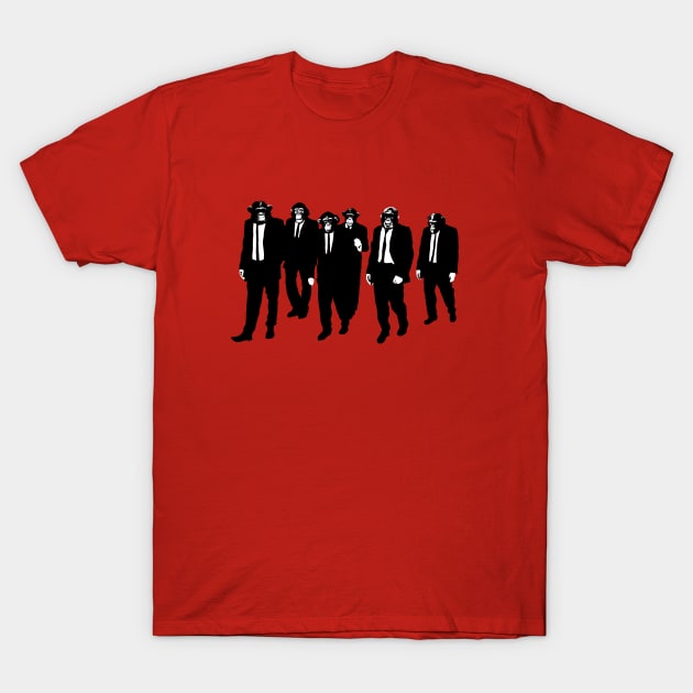 Reservoir Monkeys T-Shirt by primate